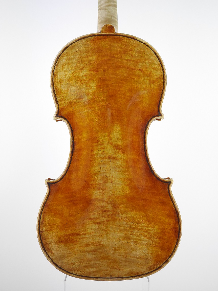 3/4 size violin back